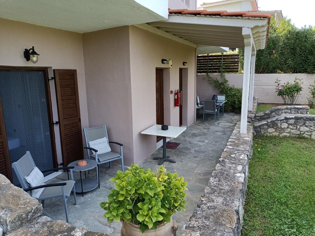Marios Garden House Apartman Áfitosz Kültér fotó