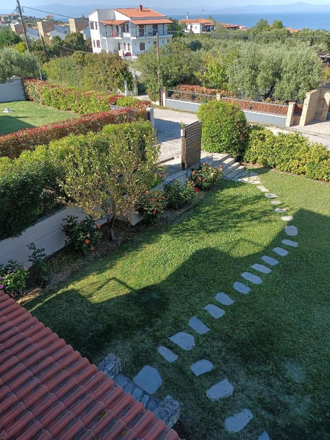Marios Garden House Apartman Áfitosz Kültér fotó