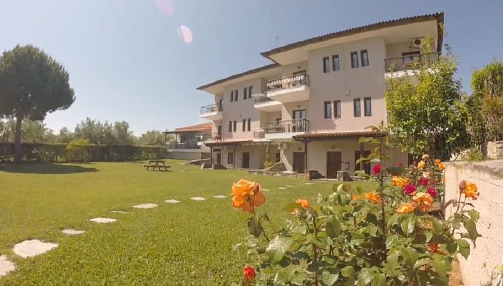 Marios Garden House Apartman Áfitosz Kültér fotó